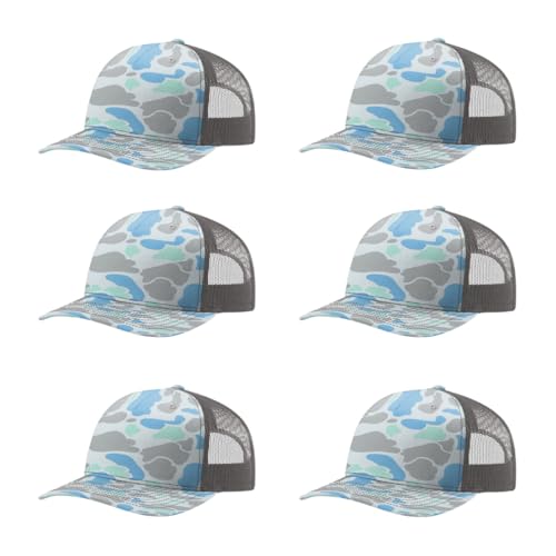 Richardson classic five-panel snapback trucker cap (OSFM)