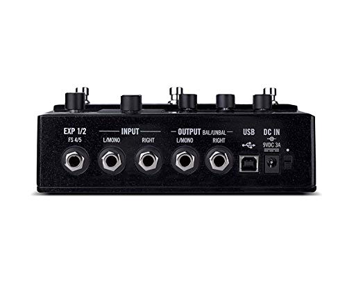 Line6 HX Stomp Multi-Effects Guitar Pedal (Black) Bundle with Blucoil 10-FT Straight Instrument Cable (1/4in), 5-FT MIDI Cable, 2-Pack of Pedal Patch Cables, and 4-Pack of Celluloid Guitar Picks - Thumbnail 7