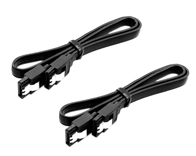 Steko (Pack of 2 Pieces SATA Data Cable 6 Gbps with Locking Latch for Internal Hard Disk Drive,SSD,HDD & DVD Writer,Black (B0B71KJ6QL) Amazon Price History, Amazon Price Tracker