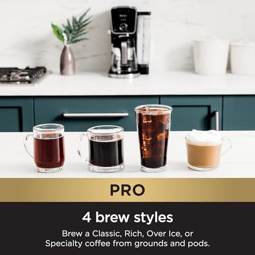 Image of Ninja Drip Coffee Maker With K Cup Combo, DualBrew Pro Specialty Coffee System, Coffee Machine Compatible with K-Cup Pods, 12 Cup Single Serve Coffee Makers with Paper Filter, CFP301