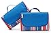 Produktbild Missley schöne bunte tragbare Falten dicke wasserdichte Picknickdecke Grill Camping Decke Außen covor 200 * 150 cm (Rot + Blau)