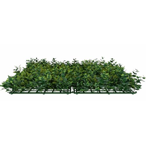 Jardín vertical artificial TENAX de 0,50x1 m para transformar tu terraza con un toque de bosque 3