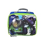 BUDDY N BUDDIES Buzz Lightyear Rectangle Lunch Bag, Reusable Cute Lunch Box, School Lunch Container