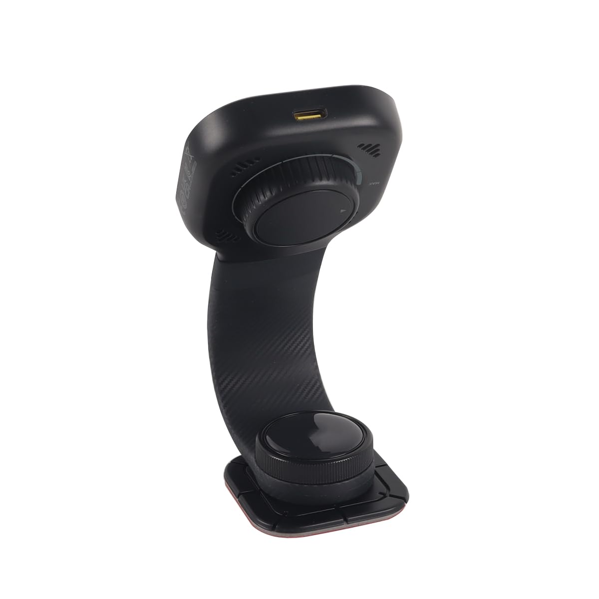 HUBa Soporte para teléfono de Coche, Soporte Ajustable de 360° para salpicaderos, Memoria de aleación Flexible