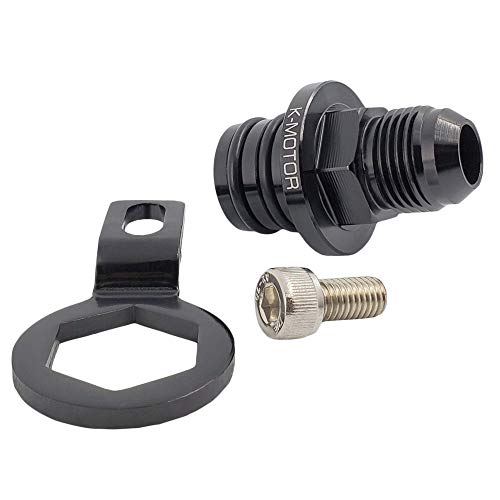 Block Plug Adapter Breather Oil Catch Can Fitting - Compatible with Honda D Series D16z6 d15b d15 d16 d16y7 d16y8 engine