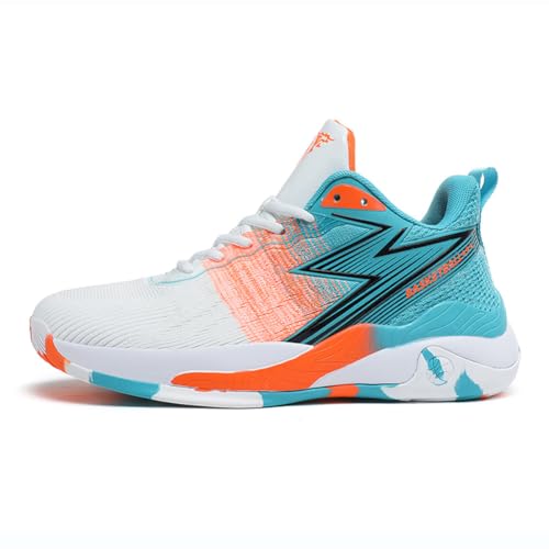 VAXAV Unisex Professional Outdoor Sports Sneakers High Top Basketball Athletic Running Tennis Shoes2