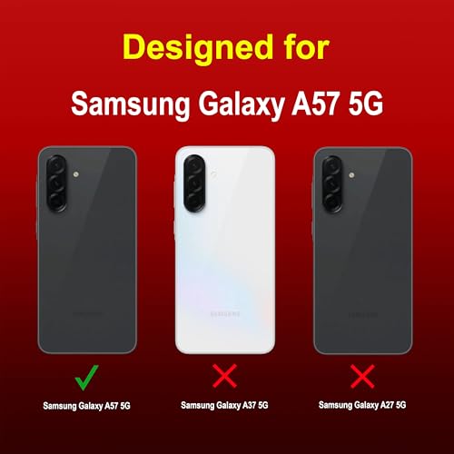 Image of Zapcase Back Case Cover for Samsung Galaxy A57 5G | Compatible for Samsung Galaxy A57 5G Back Cover | Liquid Silicon Magic Case with Camera Protection | Red