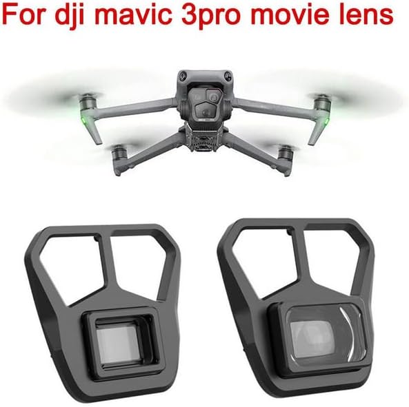 Miniatura 6 de Lente gran angularlente de cine 1.15X para dron DJI Mavic 3 Pro, accesorio de filtro externo (lente gran angular)