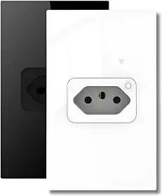 Tomada Inteligente Modular De Parede Para Embutir 20a Cor Branco