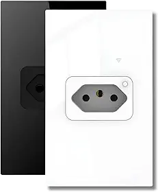 Tomada Inteligente Modular De Parede Para Embutir 20a Cor Branco