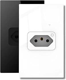 Tomada Inteligente Modular De Parede Para Embutir 20a Cor Branco