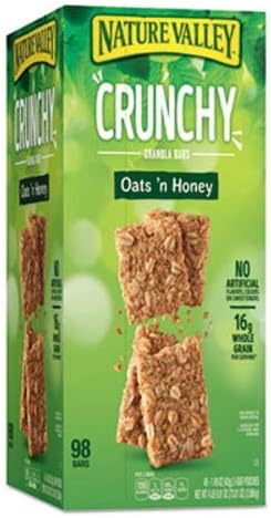 Amazon Com Granola Bars Oats Honey 1 5 Oz Bar 49 Carton Grocery Gourmet Food Amazon Com Granola Bars Oats Honey 1 5 Oz Bar 49 Carton Grocery Gourmet Food