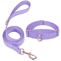 Martingale Hundehalsband Mit Blumenmuster – Verstellbares Nylon-Halsband Für Mittelgroße & Große Hunde