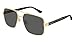 Price comparison product image GUCCI Unisex Adults GG0529S-001-60 Sunglasses, Gold-Schwarz, 60.0