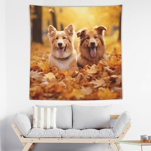 Tapisserie murale pour chambre dortoir déco esthétique chien
