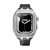 [ハンブルリッチ] ユニセックス Classic クラシック ケース 9/8/7対応 for Apple Watch 41mm シルバー ステンレススチール(フロスト加工) WBB0289-002 [並行輸入品]