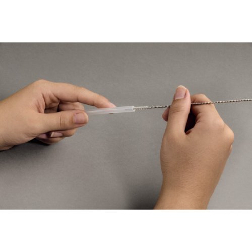 Xavax Mini Cleaning Kit for Fully Automatic Coffee Machines with 6 mm Milk Hose, Set of 4 - White/Silver - Image 4