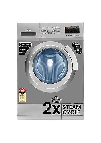 IFB 7 Kg 5 Star Front Load Washing Machine Appliance with Power Steam (NEO DIVA SXS 7010, Silver, 1000 RPM)
