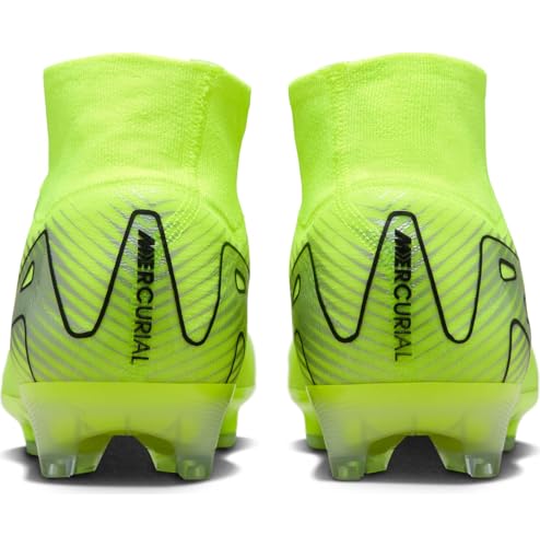 Nike Mercurial Superfly 10 Elite AG-Pro High-Top Soccer Cleats (FQ8339-700, Volt/Black)3