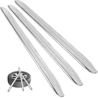 Reifen Montiereisen, 30 cm Montierhebel Motorrad Montierhebel aus Manganstahl, Reifenhebel Reifenentferner, Montierhebel Kit für Motorrad, Fahrräder und Elektrofahrzeuge 3 Stück(1er Pack)