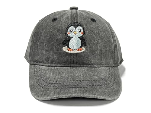 GDIQ Penguin Baseball Cap for Kids Polar Animal Gifts for Boys Girls