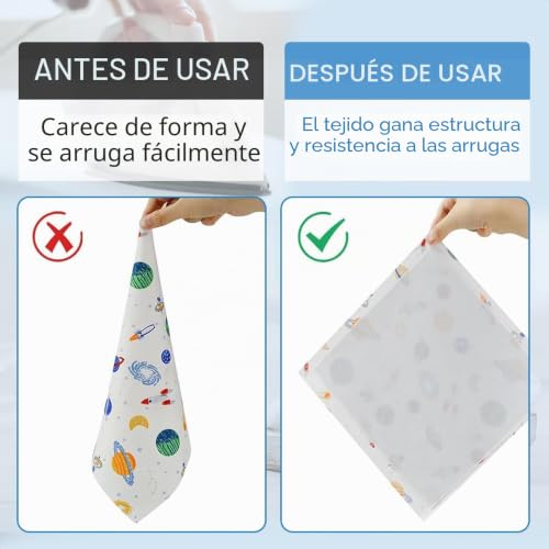 Miniatura 5 de Byfoyif Tela De Entretela Fusible, Entretela Termoadhesiva 500 100cm, Tela Termoadhesiva Gruesa De Poliéster, Tela Entretela Para Planchar, Entretela Adhesiva Para Manualidades, Costura Y Bricolaje