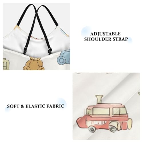 Bolaz Girls Swimsuits One-Piece Bathing Suits Multicolor Kids Sport Summer Beach Swimwear for 3-10 Years Old-Cute Animal Toys3