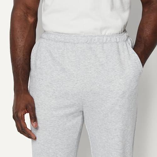 Image of Amazon Essentials Men's Regular Fit French Terry Open Bottom Sweatpants