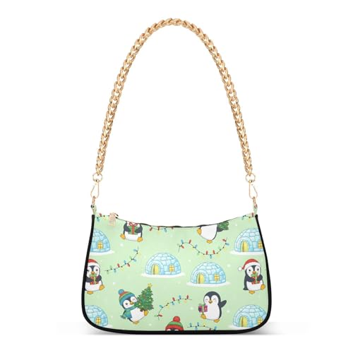 Sac à bandoulière pingouin vert clair running et sport GuoChe