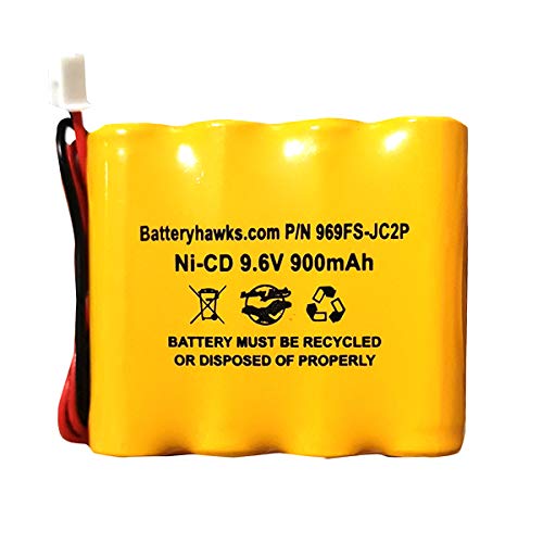 9.6v AA900mAh Ni-CD 9.6v AA700mAh Ni-CD Exit Sign Emergency Light Battery Pack Replacement Batteryhawk, LLC