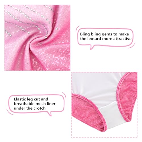 leotards for girls gymnastics toddler dance clothing ballet tutu sparkles black blue purple colorful ribbons