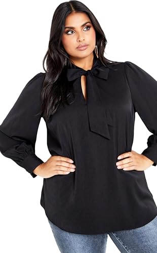 Image of City Chic Women's Plus Size Top - In Awe