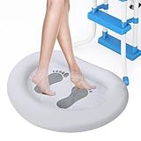 Inflatable Pool Foot Bath Basin, Foot Soaking Bath Basin Foot Bath for Pool Entry Ladder, Pool Foot Wash Basin for Above Ground Swimming Pools Hot Tub Spas, Pool Accessories