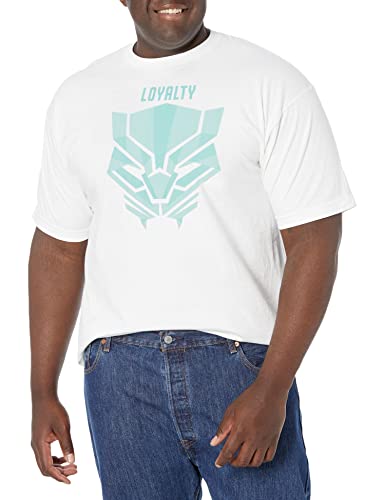 T-Shirt Marvel Homme noir coton imprimé graphique mode été