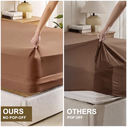 Fitted Sheet Only Queen with Dual Straps and Buckles 1000 Thread Count - image 3