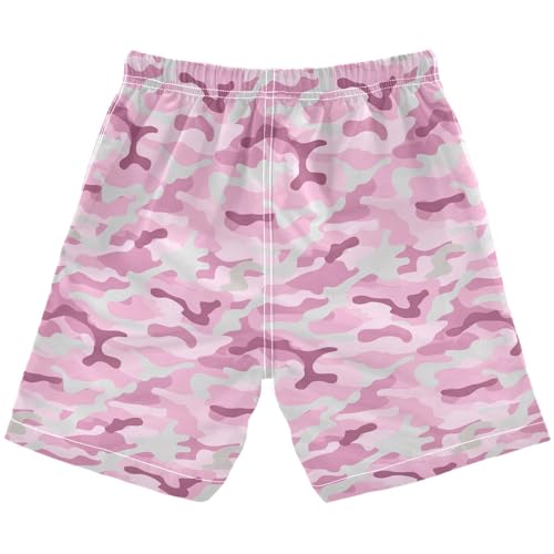 JUNZAN Silver Gray Boys Swim Trunks Toddler Swimming Trunks for Boy Beach Swim Shorts Camo2