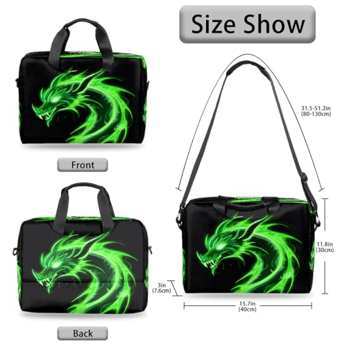Maletín para laptop de 16 pulgadas slim unisex miniatura 6