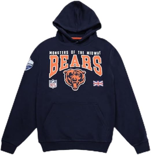 CHICAGO BEARS Unisex NFL Games Slogan Hoody NSN Hooded Sweatshirt