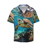 Matériau de haute qualité : fabriquée en tissu polyester doux, léger, respirant et avec un peu d'élasticité, cette chemise boutonnée décontractée vous apportera une sensation unique de détente et de confort lorsque vous la portez.