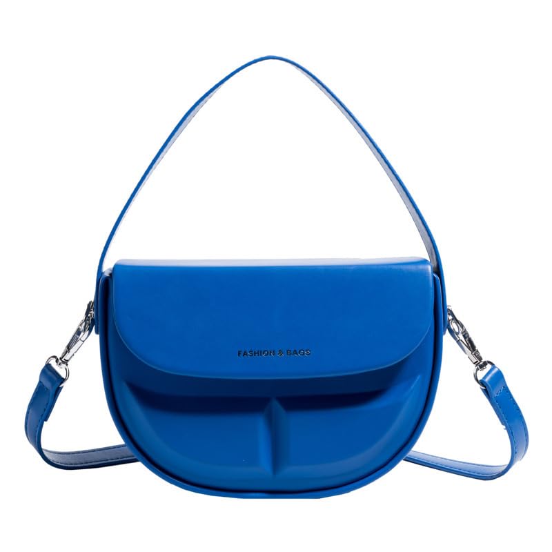 ASHRY KINSWomen Comfortable and Stylish Blue | Flap Cross Body Bag for Ladies | Messenger Bags with Magnetic Closure & Polyurethane Material | Carry in Fashion, Office, Party,Casual