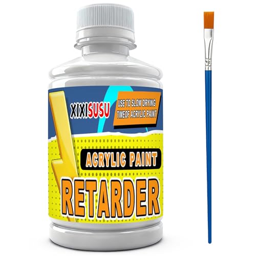 Acrylic Paint Retarder & Slow Drying Medium (250ml)
