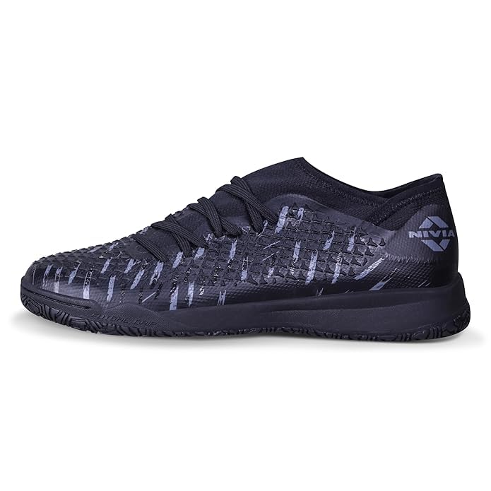 Nivia ASHTANG 2.0 Futsal Shoes for Men | Revolutionize Your Futsal Game | Football Shoes | Sports Shoes | (Core Blue/Floro Pink/Black)-picture-32