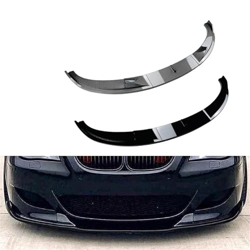 Diffuseur pare-chocs avant noir brillant pour BMW Série 5 E60 E61 M5