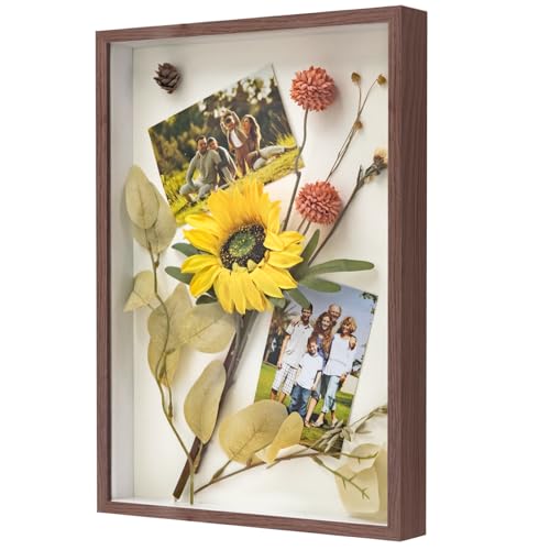 WISYOK 3D Bilderrahmen zum Befüllen A3, 3D Objektrahmen Tiefer...