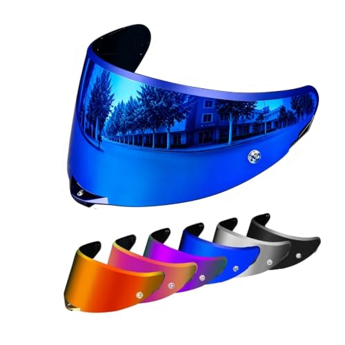 Image of PSLER Pista GP RR visor - Pista Helmet Visor Motorcycle Face Shield Replacement for Pista GPR CORSA-R Pista GPRR RACE 3,Deep Blue