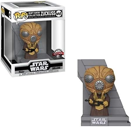 Star Wars Episode V: The Empire Strikes Back Zuckuss Bounty Hunters Deluxe Pop! Vinyl Figure GameStop Exclusive - Image 4