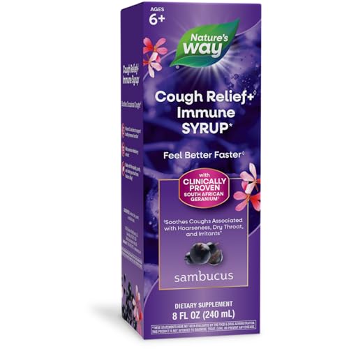 Nature'S Way 13674 Sambucus Relief Cough Syrup cover