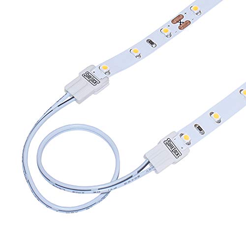 Armacost Lighting SureLock 560724 White LED Tape Light Wire Lead Connector – 5 Pack. 560724 - Thumbnail 2
