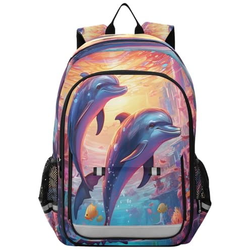 Sac à dos voyage baleines de mer 433 taille unique mixte