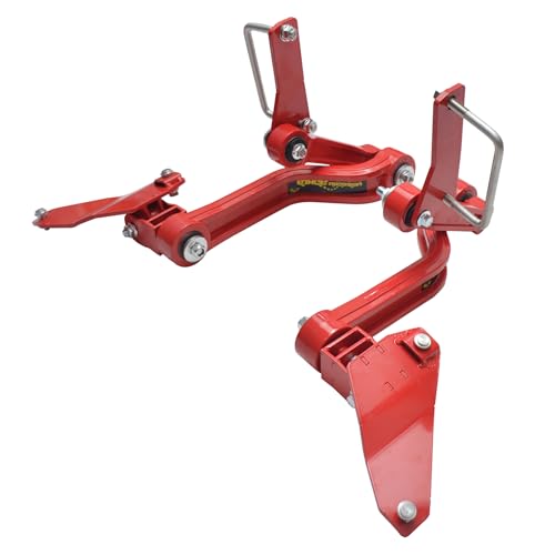 JS SUPER WORK Front Suspension Stabilizer Bar Fit for Hilux Fortuner/REVO 2015-2023,Stabilizer Sway Bar Anti Roll Space Balance Arm, Large, Red, FC14-RED